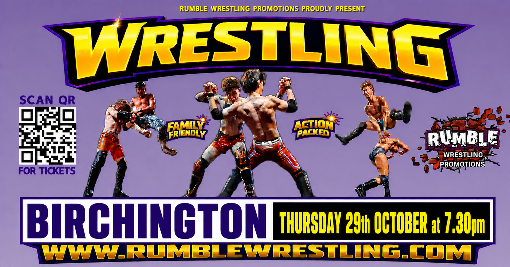 Rumble Wrestling comes to Thanet for Halloween Special